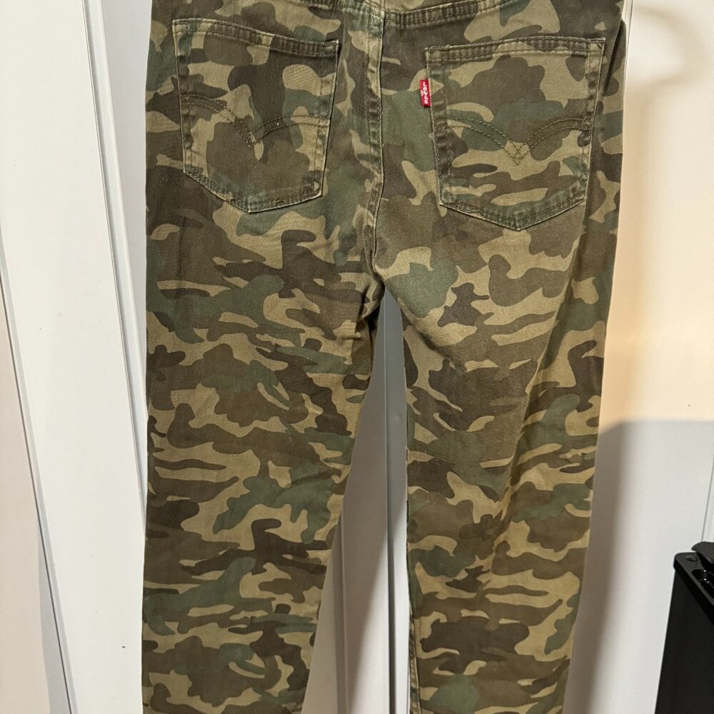 LEVIS JOGGER YOUTH PANT SZ 14 REG DRAWSTRING STRETCH